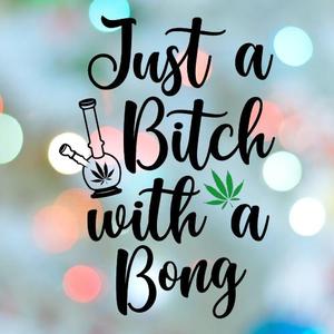 420 Stamp Just A Bitch  Cookie Cutter