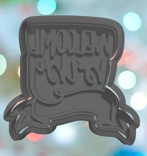 Baby Shower Welcome Baby Banner Cookie Cutter