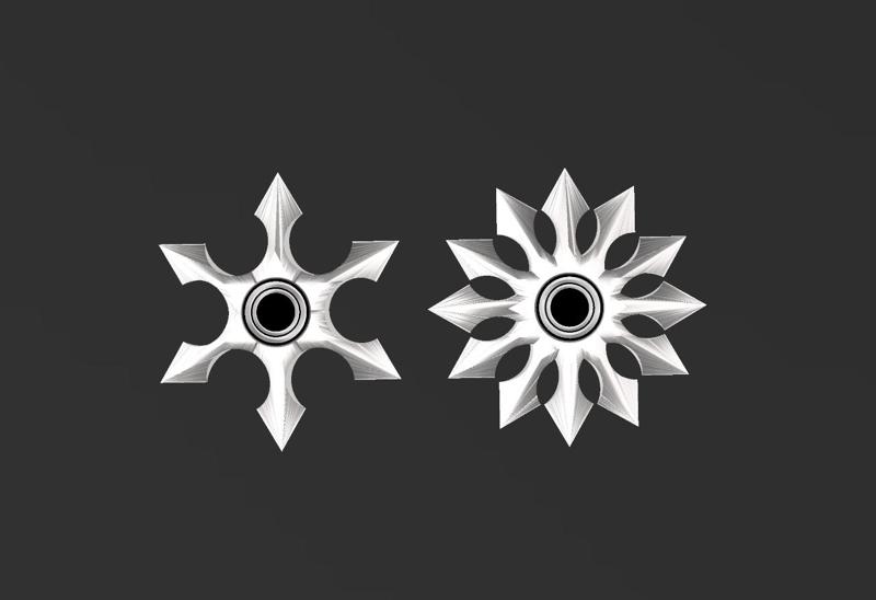 throwing star spinners