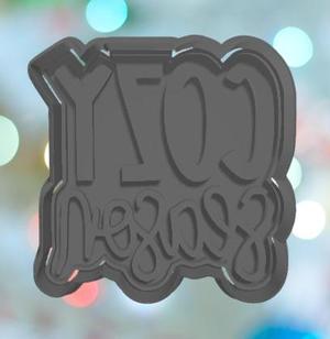 Fall Cozy Season Cookie Cutter