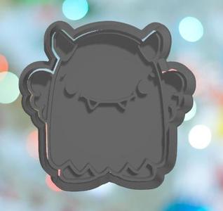 Valentines Day Monster Cookie Cutter