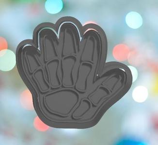 Halloween Skeleton Hand Cookie Cutter