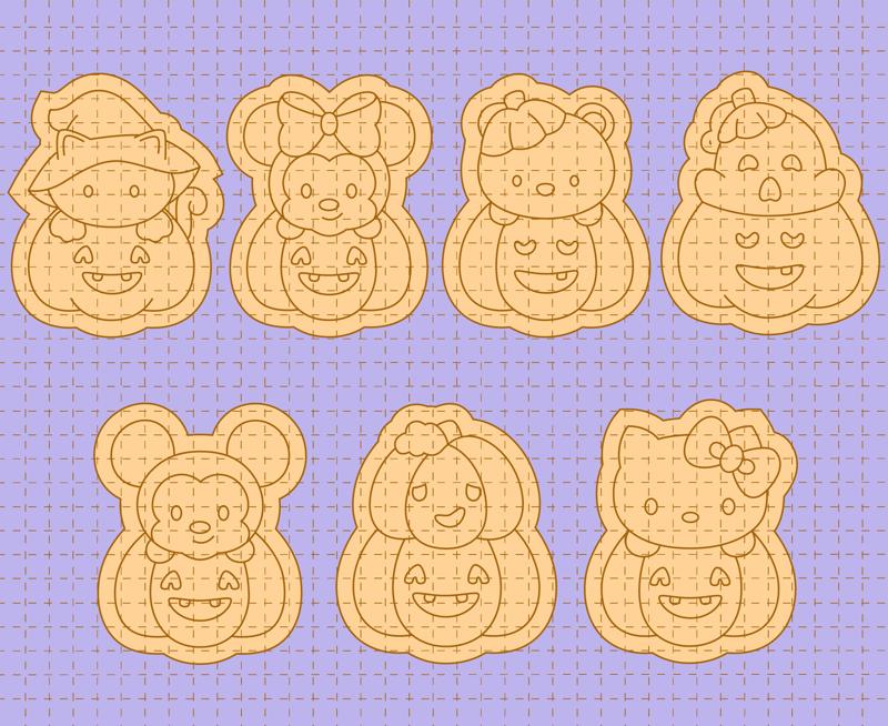 Halloween Cutter and Stamp Set