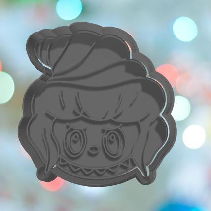 Halloween Labubu Mary Cookie Cutter