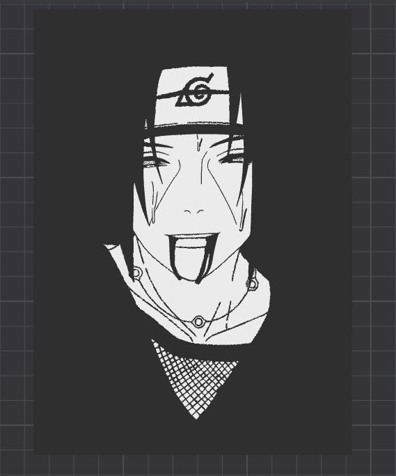 Itachi Wallart Multicolor