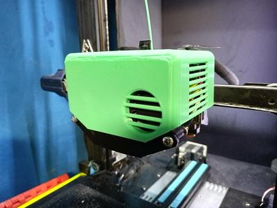 Hotend Cover for Kobra with Double 5015 Fans