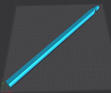 Customizable Tunisian Crochet Hook