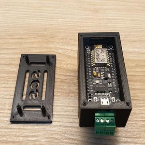 Case per ESP8266 shield arduino per SCS bus Bticino guida DIN
