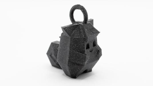 Clefairy Key Ring Low Poly