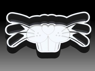 Bunny teeth bath bomb mold