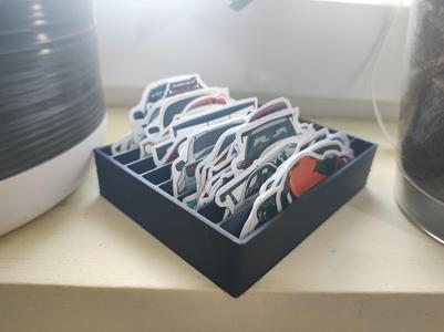 Sticker organizer