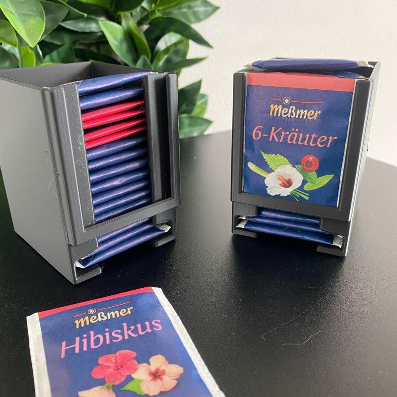 Teebeutelspender - stapelbar