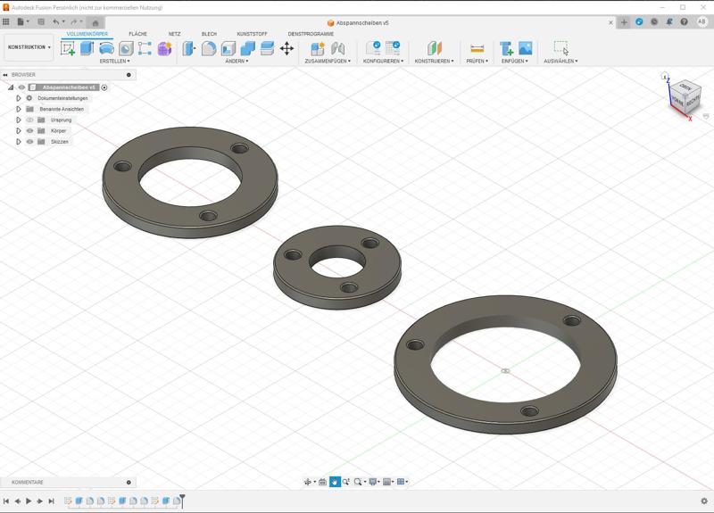 Guy plates for 12m Spiderbeam mast / Abspannscheiben für 12m Spiderbeam Mast