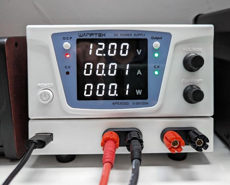 Wanptek KPS3020D front add-on