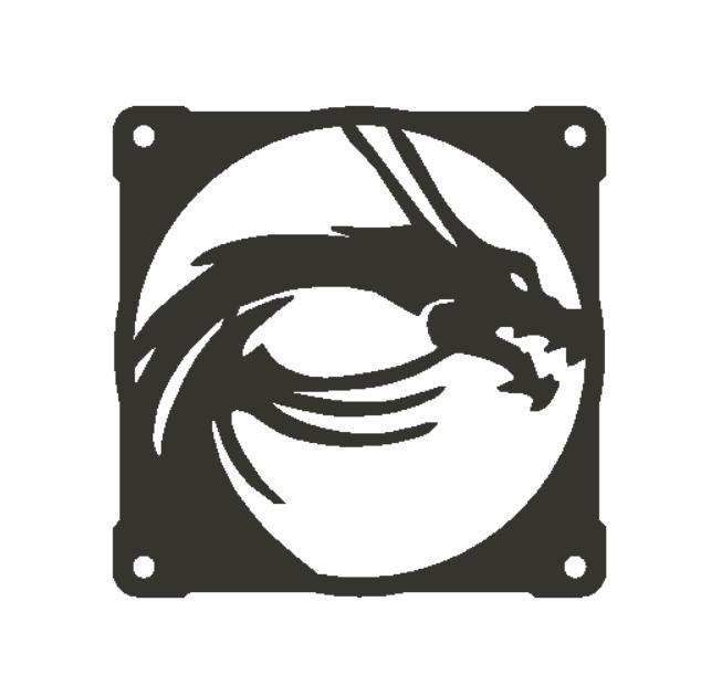 Dragon cover fan