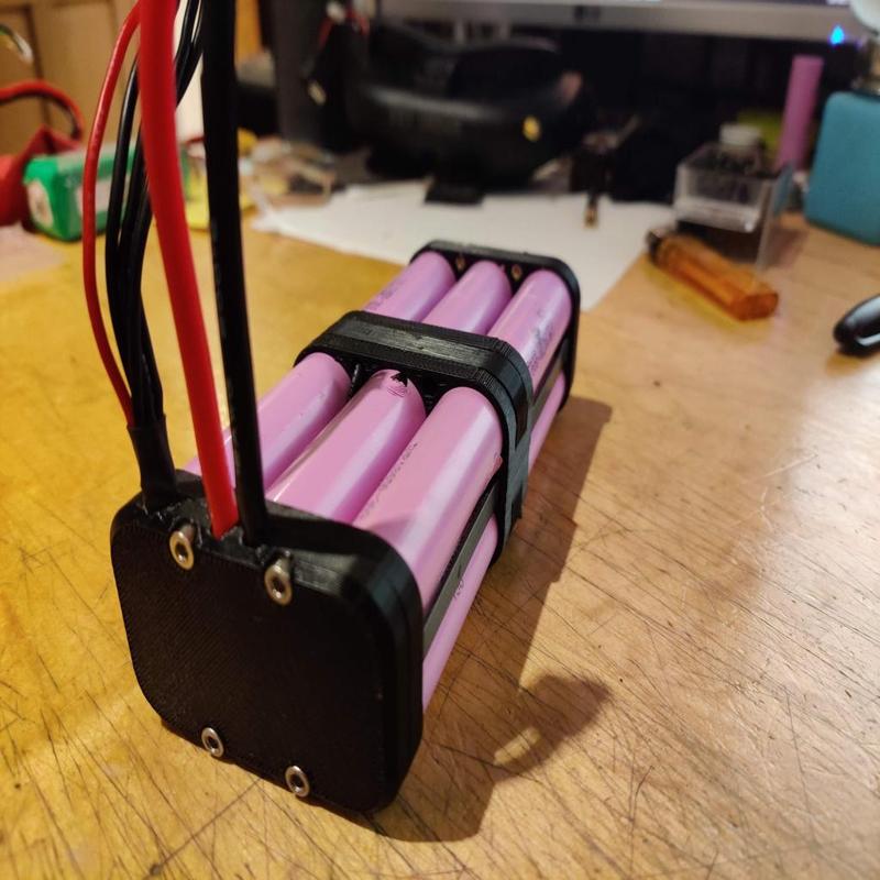4S 3P 18650 Holder for the TBS Caipi 2