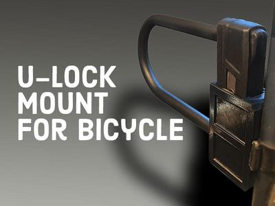 U-lock Mount for Bicycle