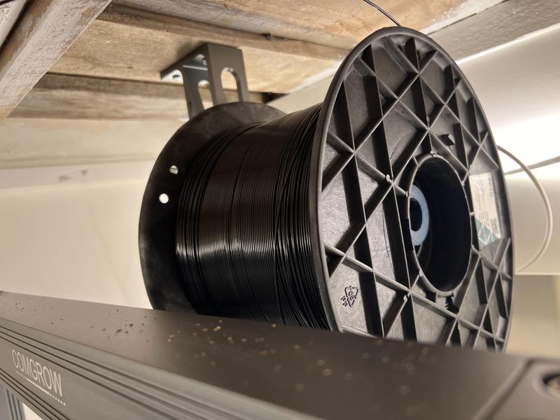 Comgrow T500, 5kg large roll adapter and bearing distancer.