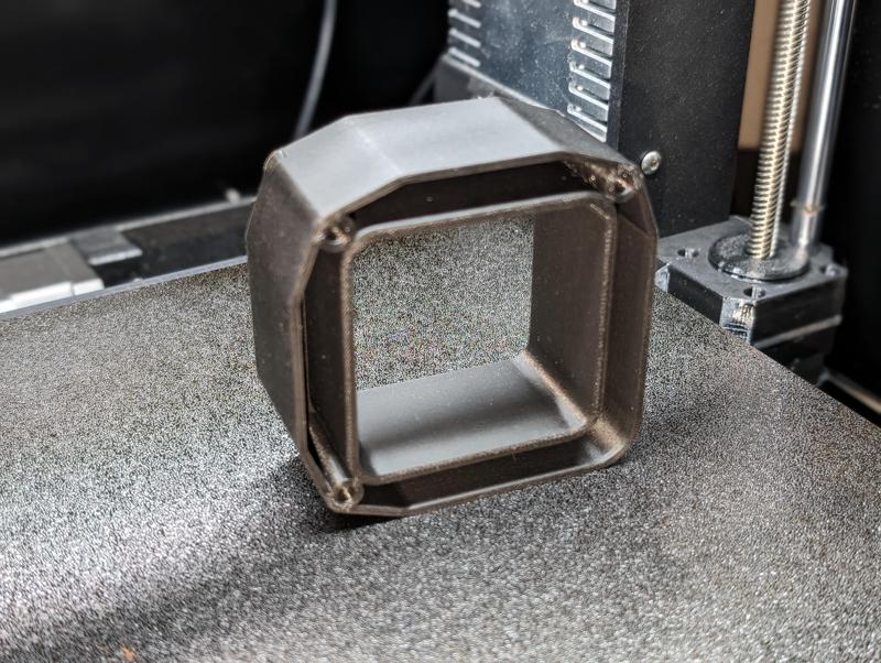 Altimeter Clock Back Cover