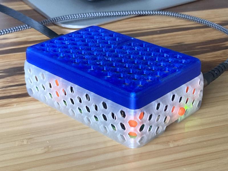 HexCase for RPi 5 and Noctua 4pin 40mm Fan