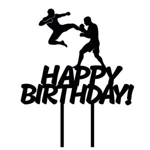 TOPPER CAKE MMA BOXING KARATE KARATE MIXED MARTIAL ARTS