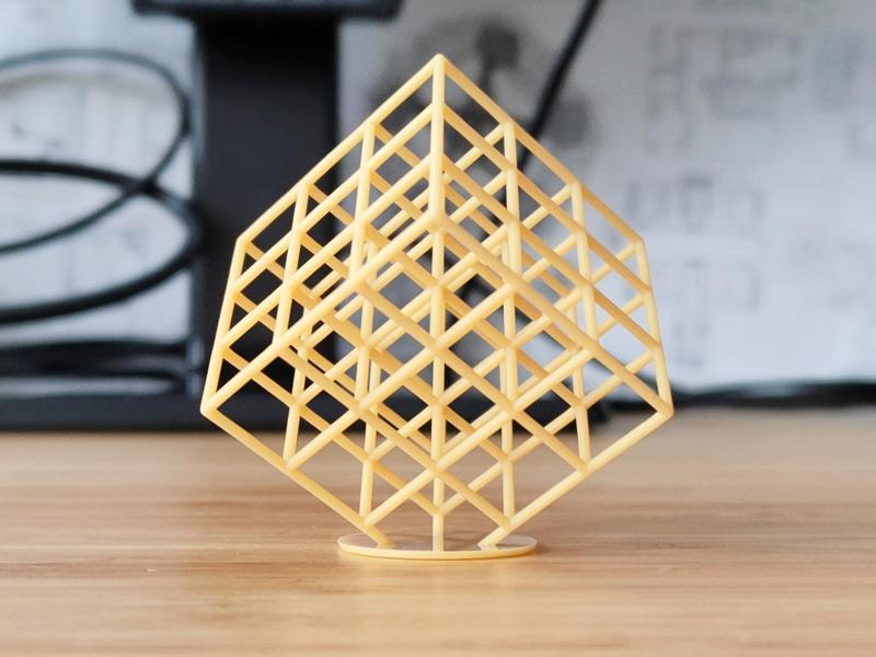 Dimension Cube - Lattice structure - Resin Print - Resin SLA Printer