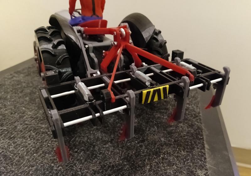 Tractor cultivator updated for TEA20.