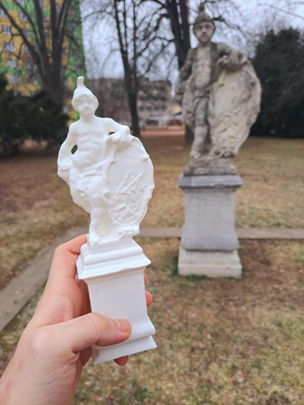 Mars statue (3d scanned)