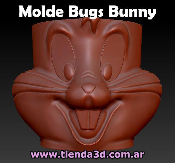 Bugs Bunny Flowerpot Mold
