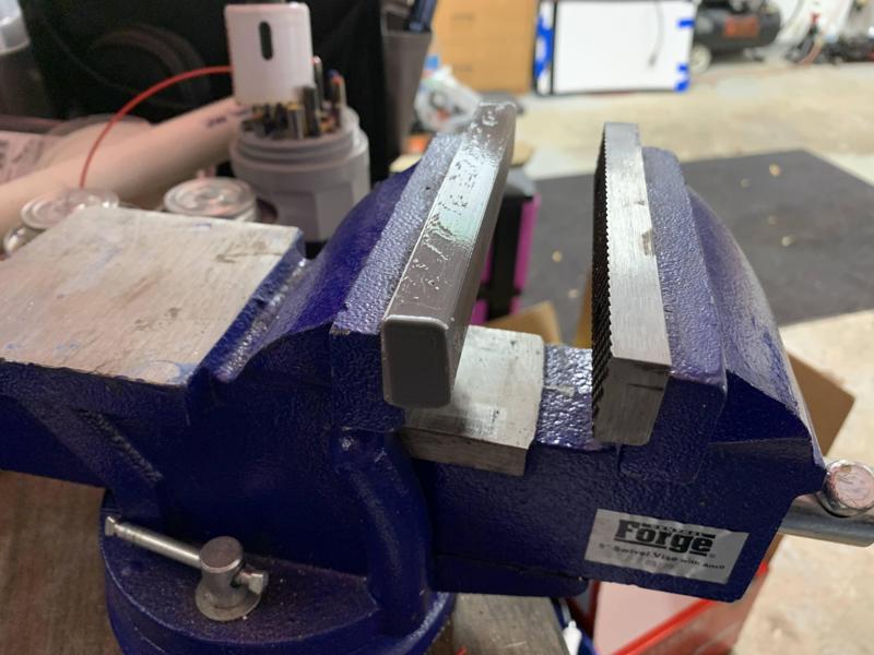 Harbor Freight Central Forge 5" Vise - TPU Soft Jaw Grips