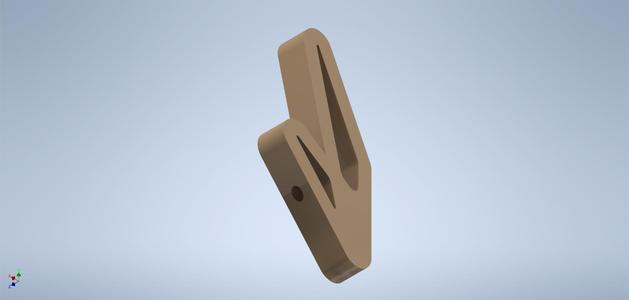 modern coat hanger/holder