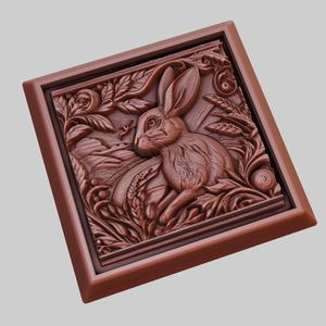 Rabbit Animal 3D Model for CNC Router Laser & 3D Printer