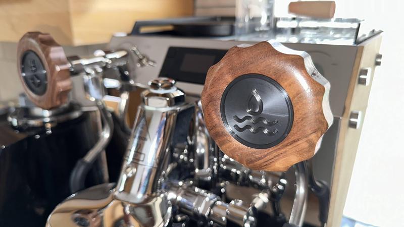 Crem one/Rocket Coffee Machine Wooden Dial Covers