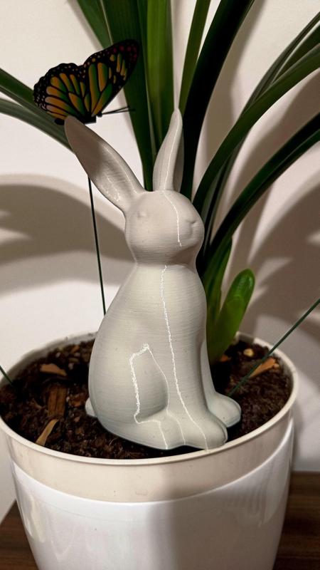 Easter Rabbit Figurine Model for Printing – Perfect for Painting and Decorating!
