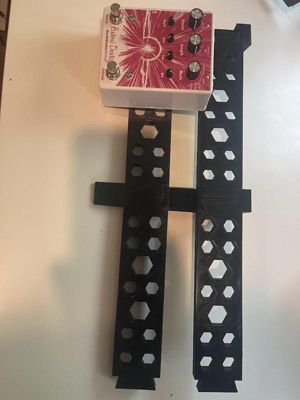 Modular Guitar pedal board for smaller printers
