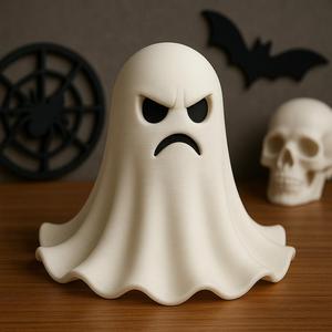 Angry Halloween Ghost