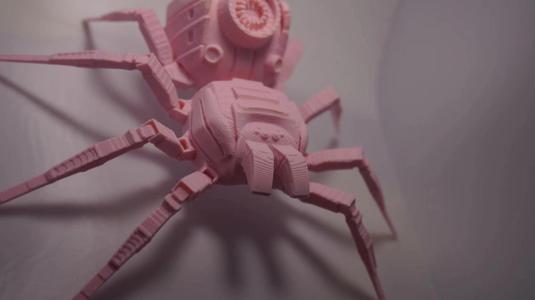All-in-one printing mechanical spider