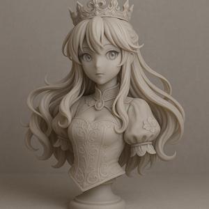 Anime Princess Bust