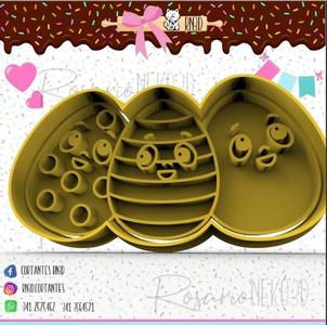 Easter eggs cookie cutter - Egg cookie cutter