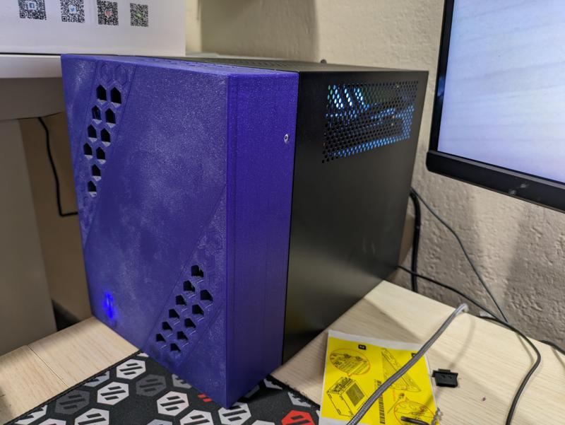 Deskmeet B660 Longer Video Card Front Cover