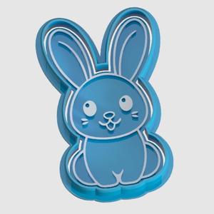 cookie cutter, easter bunny