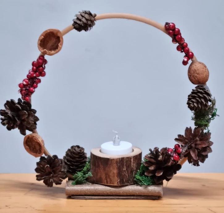 DIY Candle Decoration