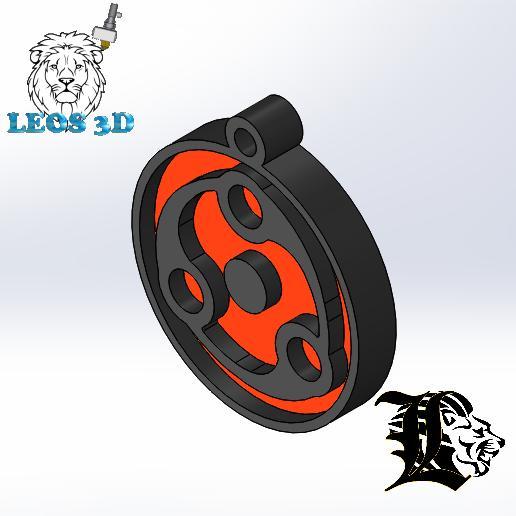 🔥 Sharingan Keychain - Leos3D - Uchiha Eyes - Exclusive Design 🔥 Sharingan of Madara Uchiha