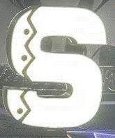 Letter S Light box