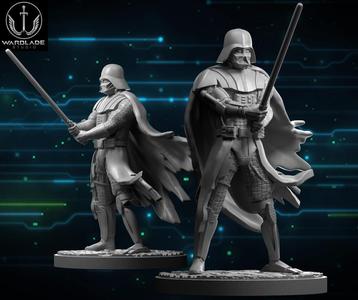 star wars shatterpoint darth vader presupported included