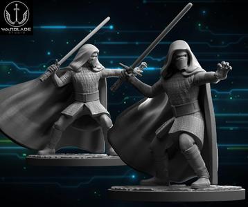 star wars shatterpoint kylo presupported included