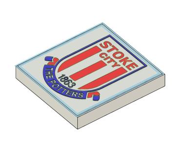 Stoke FC LED Lightbox