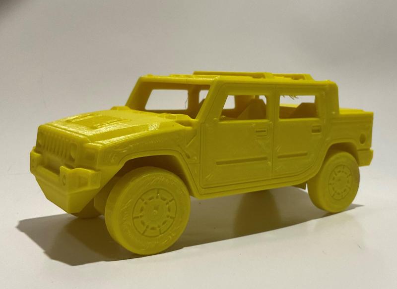 Print-in-Place Hummer H2 SUT