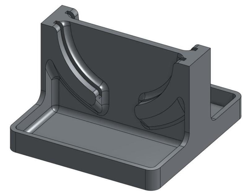 Senseo pad carrier (anti drop) back to back