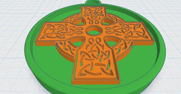 Celtic Round Cross 7